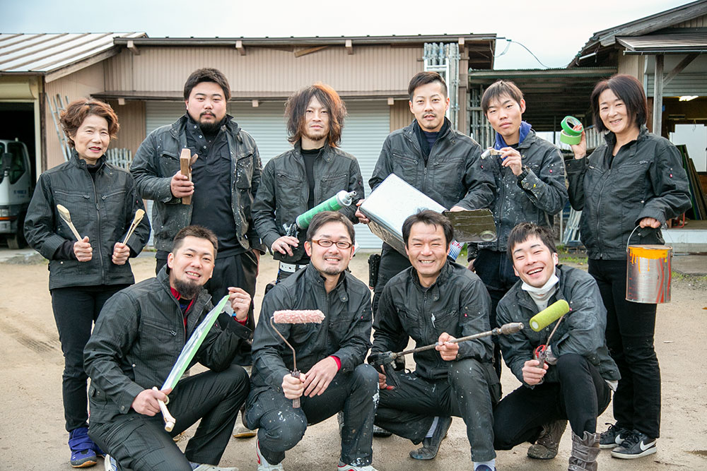 スタッフの横顔 有限会社中野塗装工業